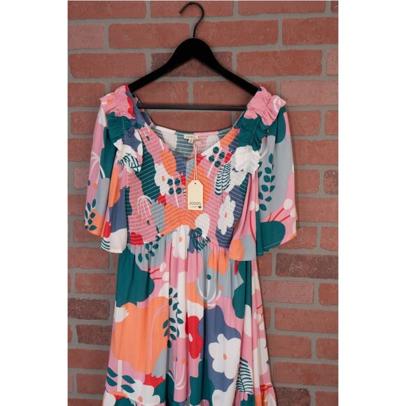 JODIFL - Abstract Floral Mini Dress - Small - Picture 8 of 11